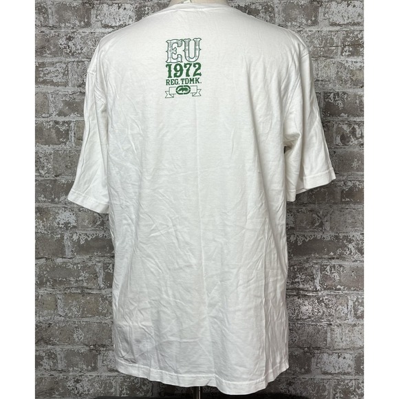 Ecko Unltd Shirt Mens XL White The Classic T-Shirt 1972 Graphic Rhino Streetwear - Picture 2 of 11